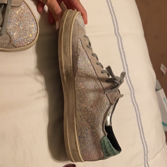 Great condition! Sparkly p448 Sneakers! Size 40 - Picture 3 of 7